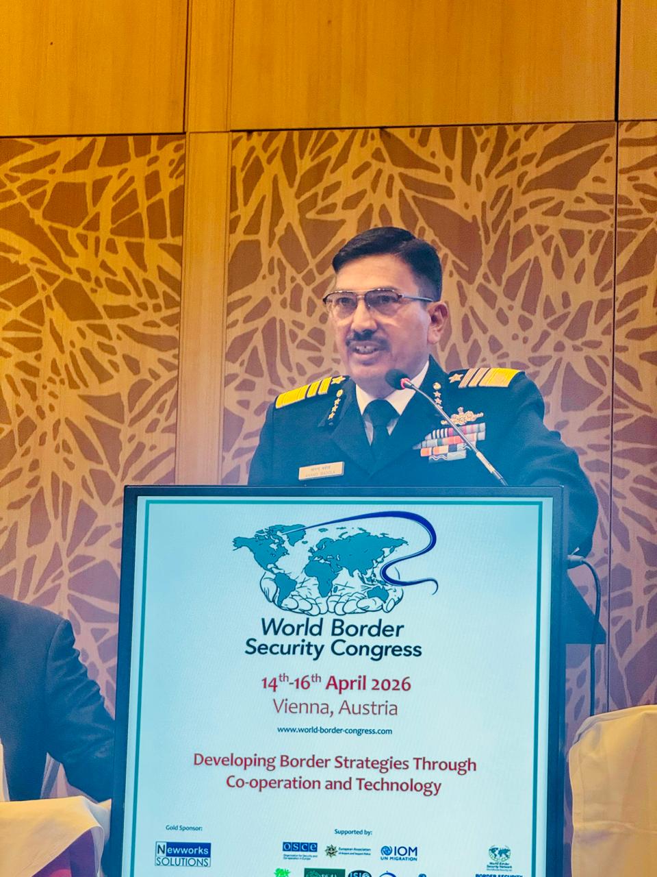 India Highlights Maritime Security Leadership at World Border Security Congress 2026 in Vienna